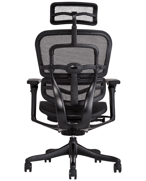 Ergohuman PRO エルゴノミックチェア ブラック エルゴヒューマン ブラックエディション / ヘッドレスト有り【メーカー