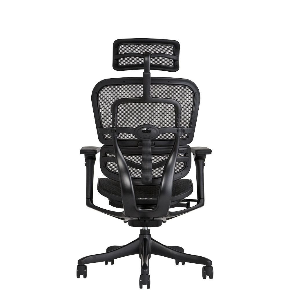 ブラックのErgohumanのワークチェアが入荷しました。 特別仕様モデル 】 エルゴヒューマン SE /ヘッドレスト / ブラック塗装