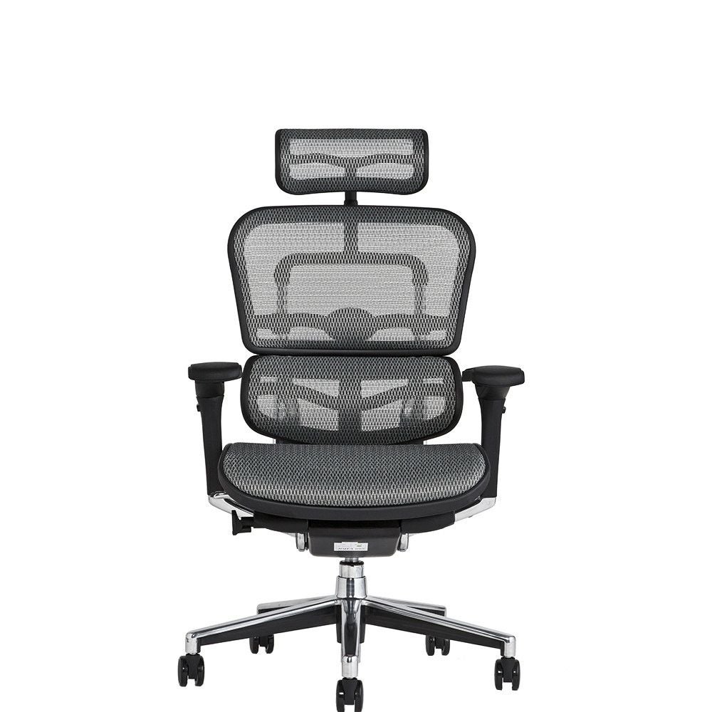Ergohuman エルゴヒューマン ベーシック オフィスチェア ヘッドレスト付き エルゴヒューマン ベーシック / ヘッドレスト有り【メーカー組み立て