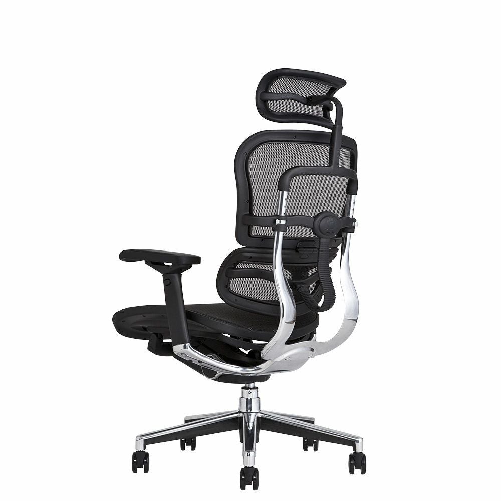 Ergohuman エルゴヒューマン ベーシック オフィスチェア ヘッドレスト付き エルゴヒューマン ベーシック / ヘッドレスト有り【メーカー組み立て