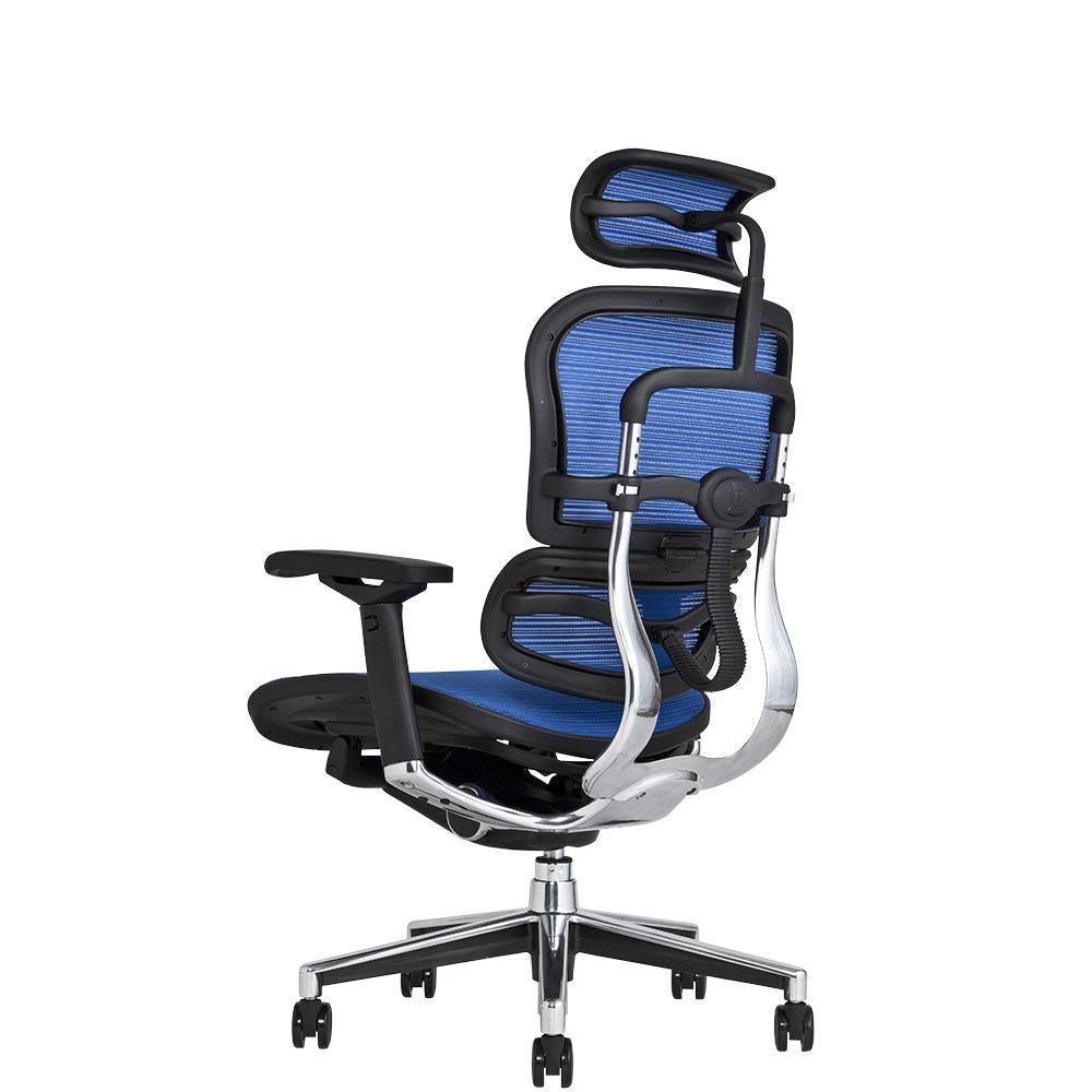 【店舗同時販売中】Ergohuman|エルゴヒューマン　ベーシック　オフィスチェア　パープル【店頭ご来店購入限定】 エルゴヒューマン ベーシック / ヘッドレスト有り【メーカー組み立て