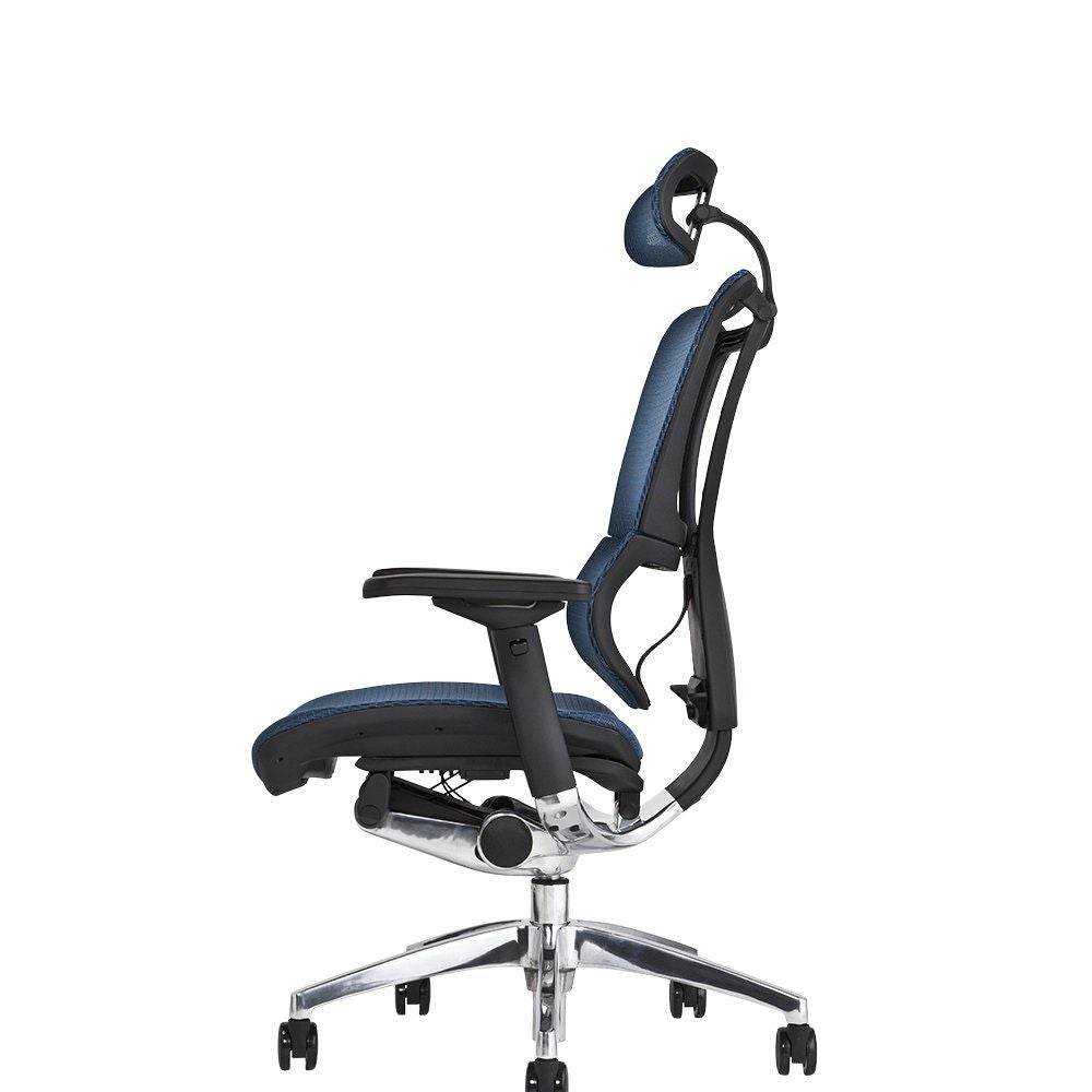 Ergohuman エルゴヒューマン ベーシック オフィスチェア ヘッドレスト付き エルゴヒューマン ベーシック / ヘッドレスト有り【メーカー組み立て