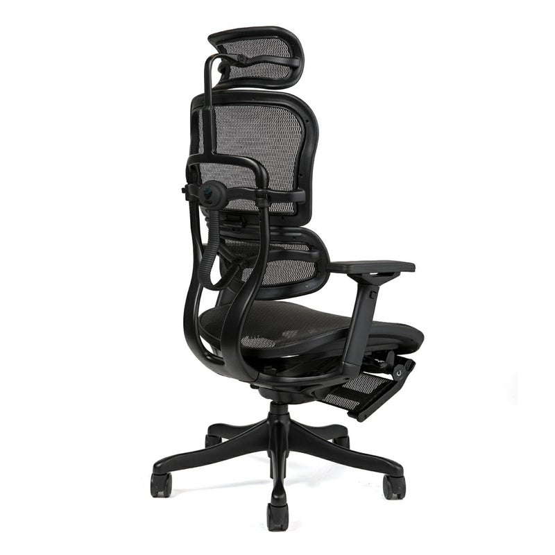 エルゴヒューマン ブラックエディション / オットマン内蔵型【メーカー 