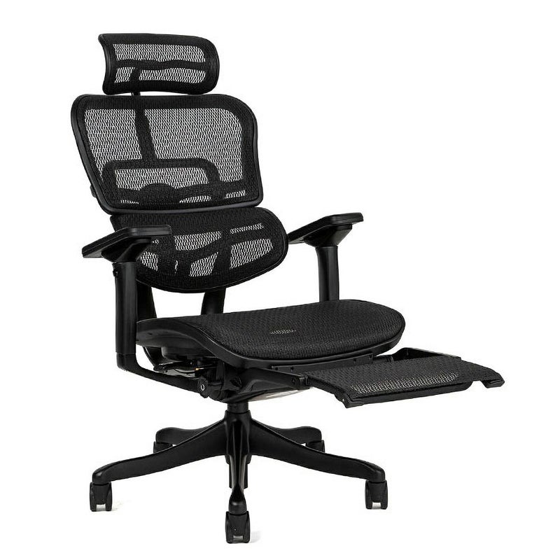 エルゴヒューマン ブラックエディション / オットマン内蔵型【メーカー 